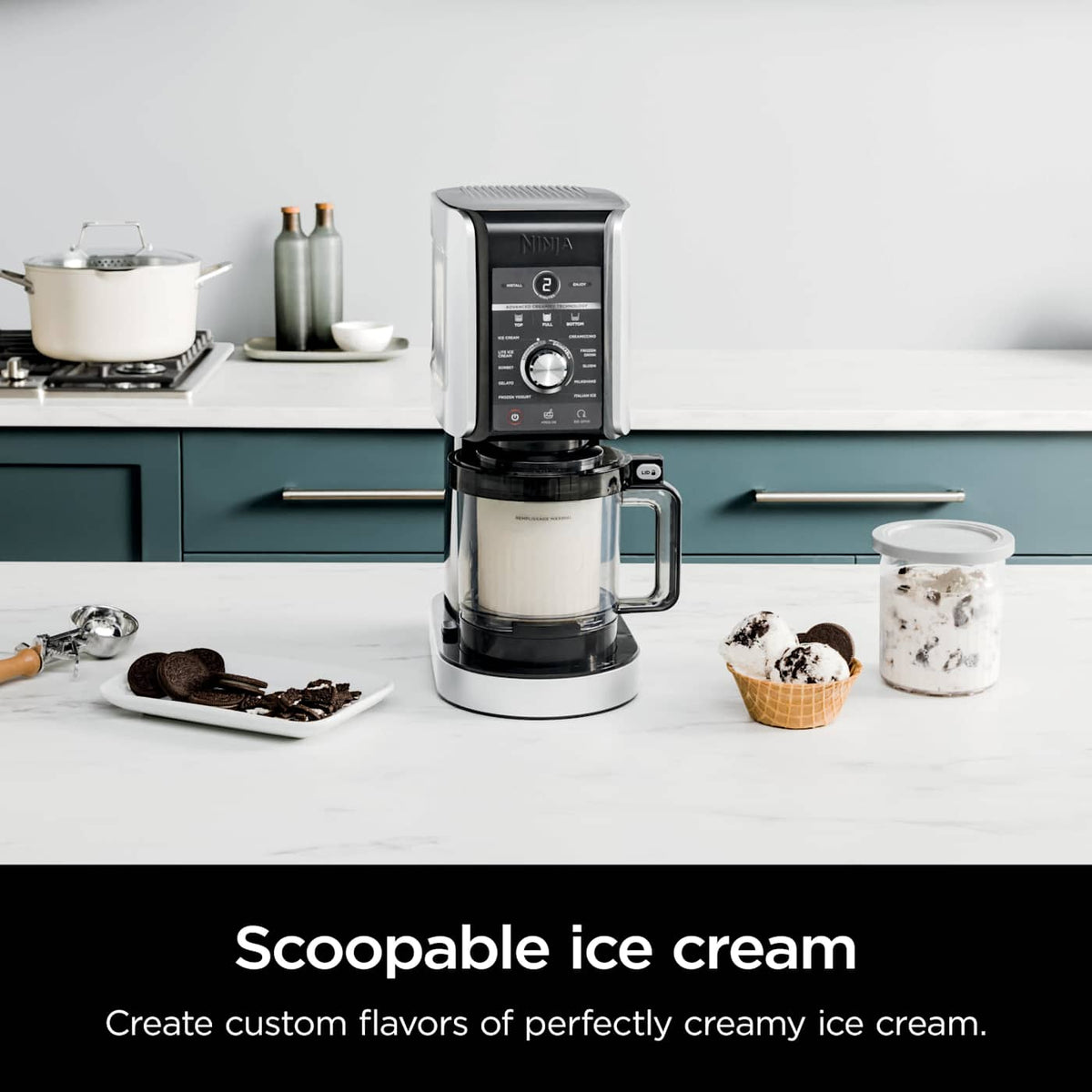 Ninja® CREAMi® XL Deluxe 11-in-1 Ice Cream and Frozen Treat Maker