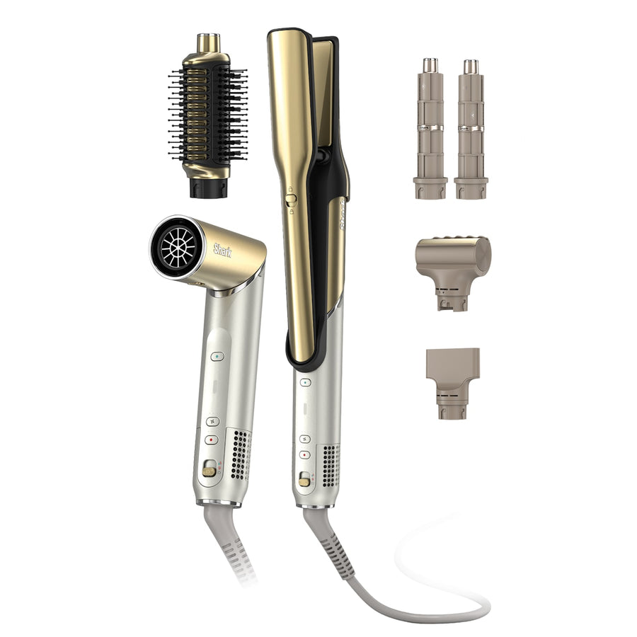 Shark Glam™ 5-in-1 Air Styler & Straightener in Gold I3